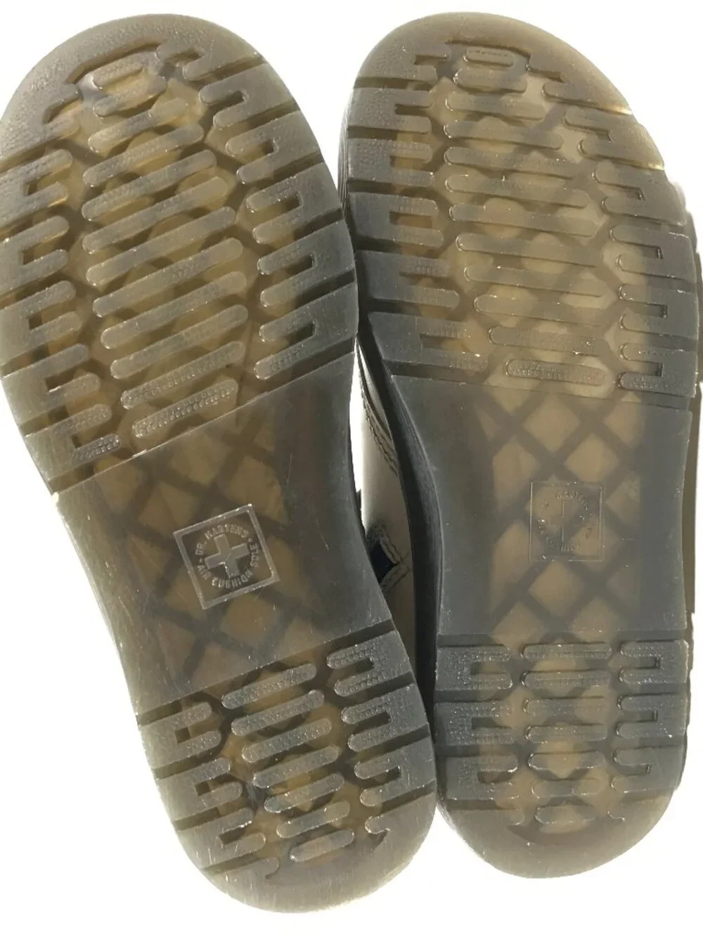 Dr. Martens yellow see white